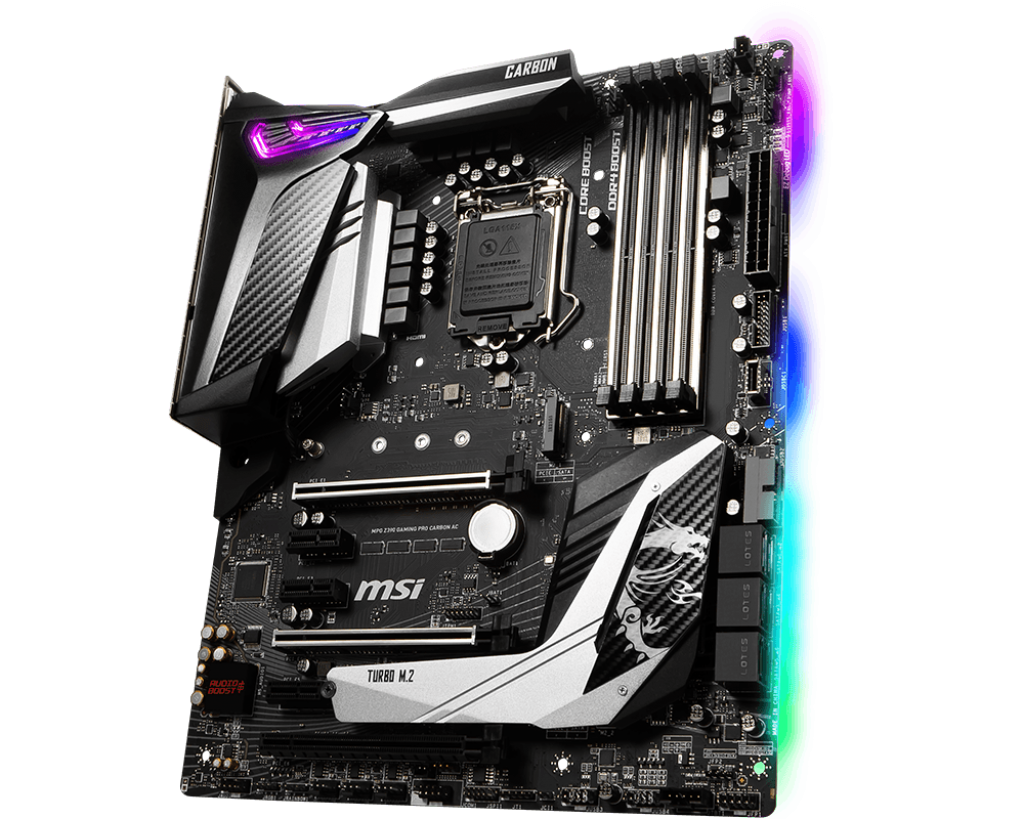 MSI MPG Z390 Gaming Pro Carbon AC - Motherboard Specifications On